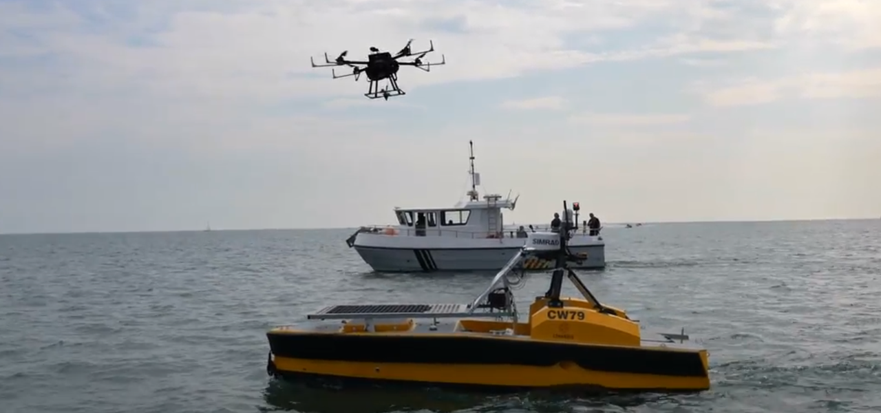 Offshore trials with L3 Harris Perceptual Robotics