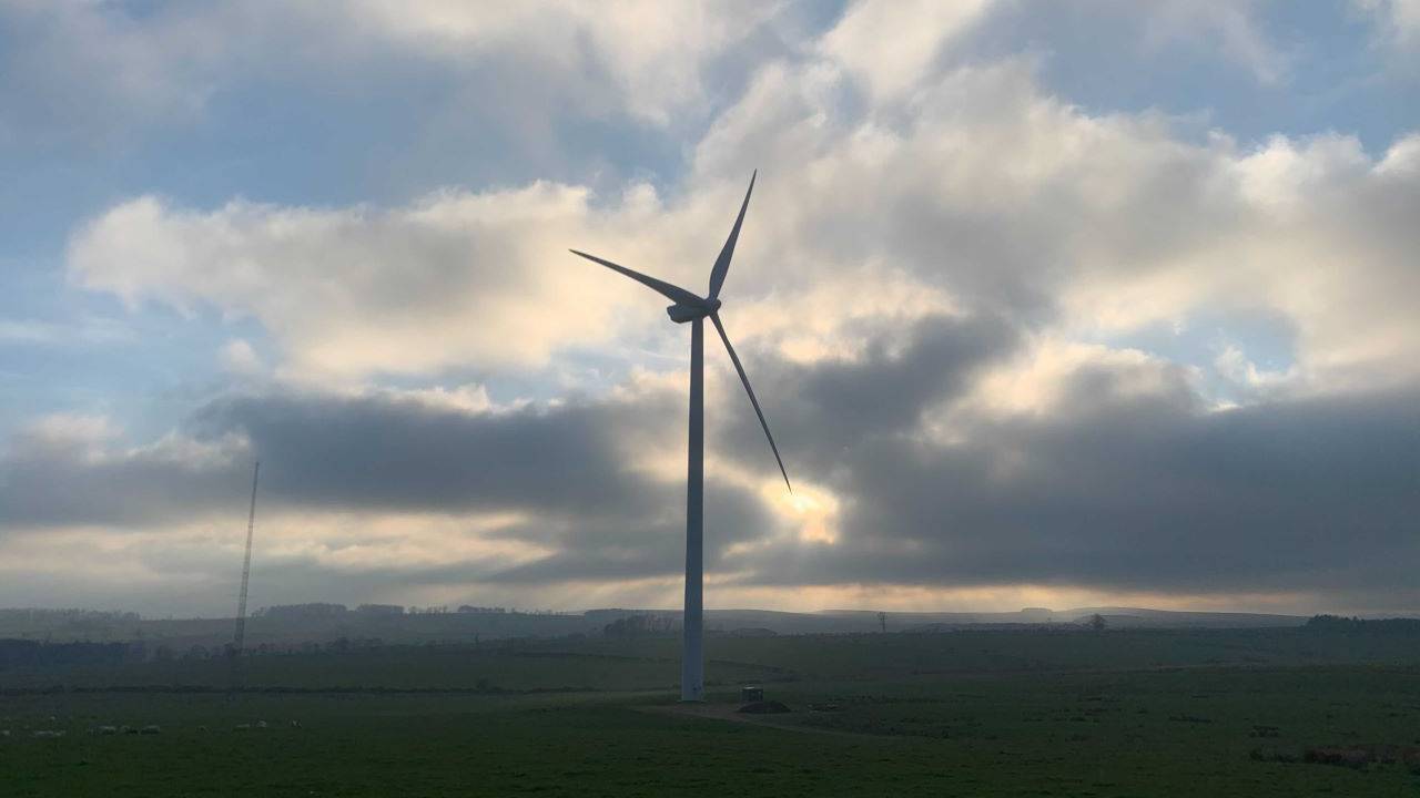 This is an image of a wind turbine.